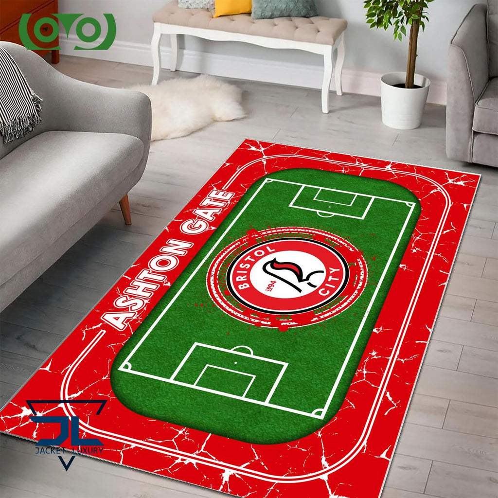 Bristol City EFL Championship Carpet Rug