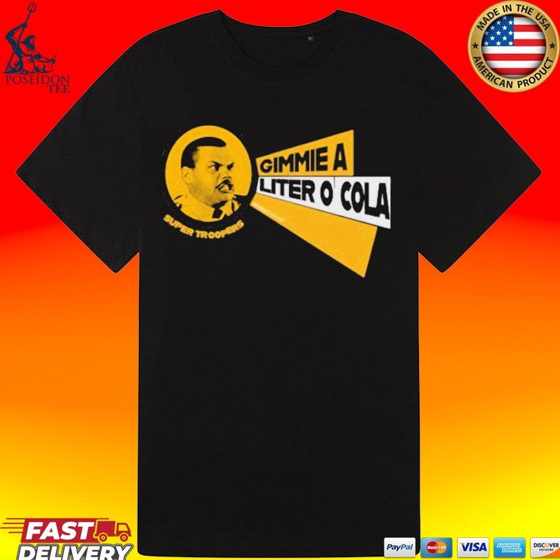 Broken Lizard Gimmie A Liter O’ Cola T-shirt