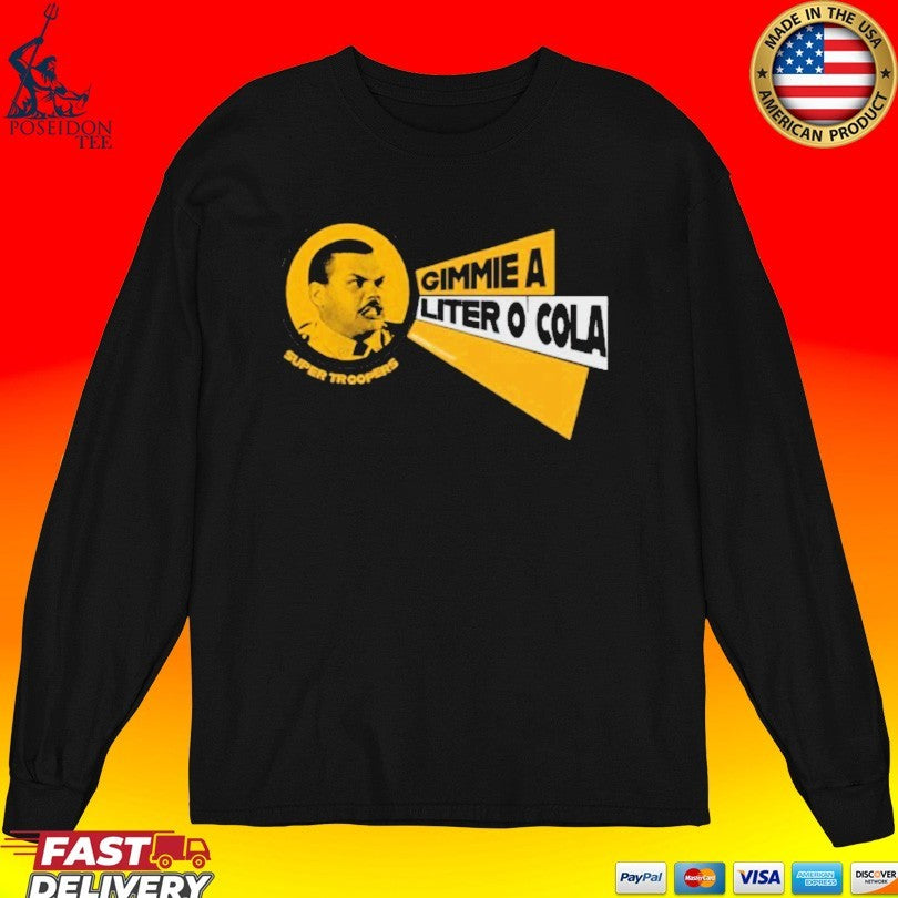 Broken Lizard Gimmie A Liter O’ Cola T-shirt
