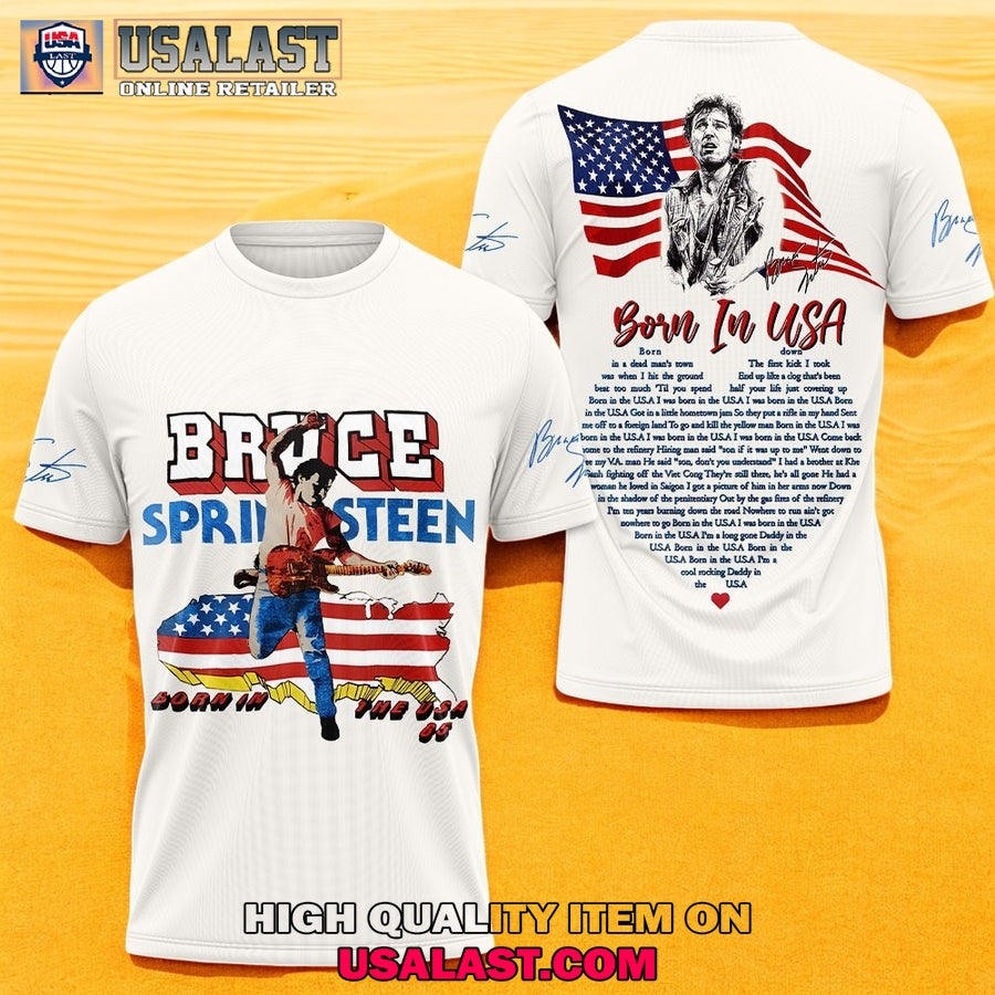 Bruce Springsteen Born In USA 3D Shirt