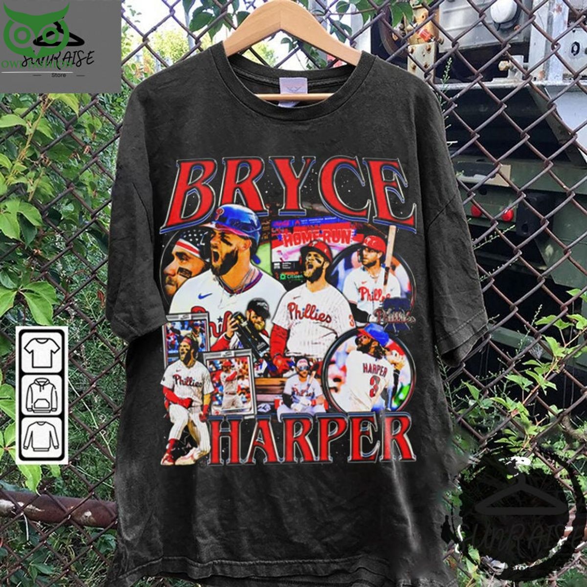 Bryce Harper trea turner shirt Baseball Bootleg MLB