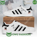 BTS Suga Min Yoongi Signature White Stan Smith