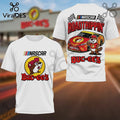 Buc-ee’s NASCAR Road Trippin’ Graphic Design Cotton T-Shirt