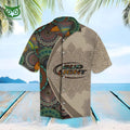 Bud Light Hawaiian Shirt Mandala Pattern Beach Lovers Gift