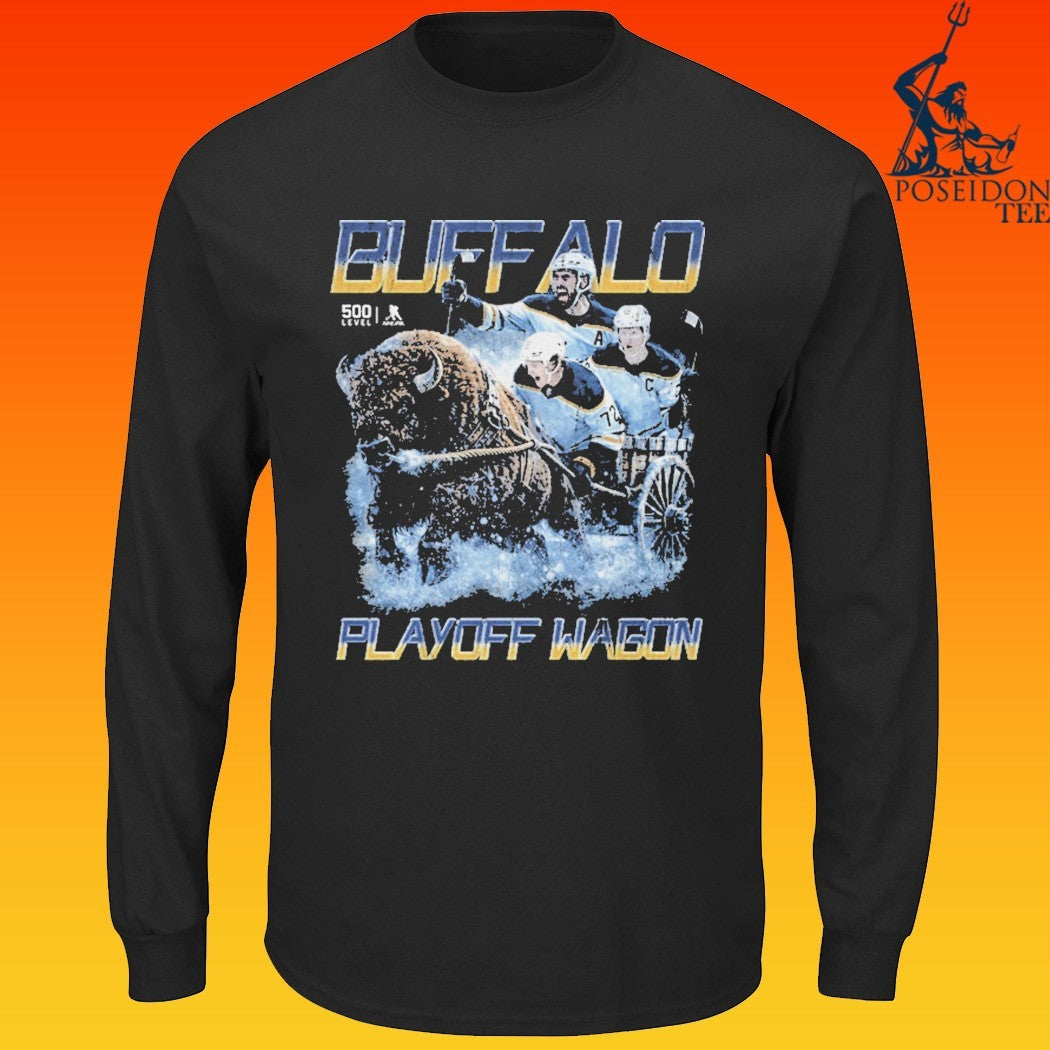 Buffalo Hockey 2026 Playoff Wagon T-shirt