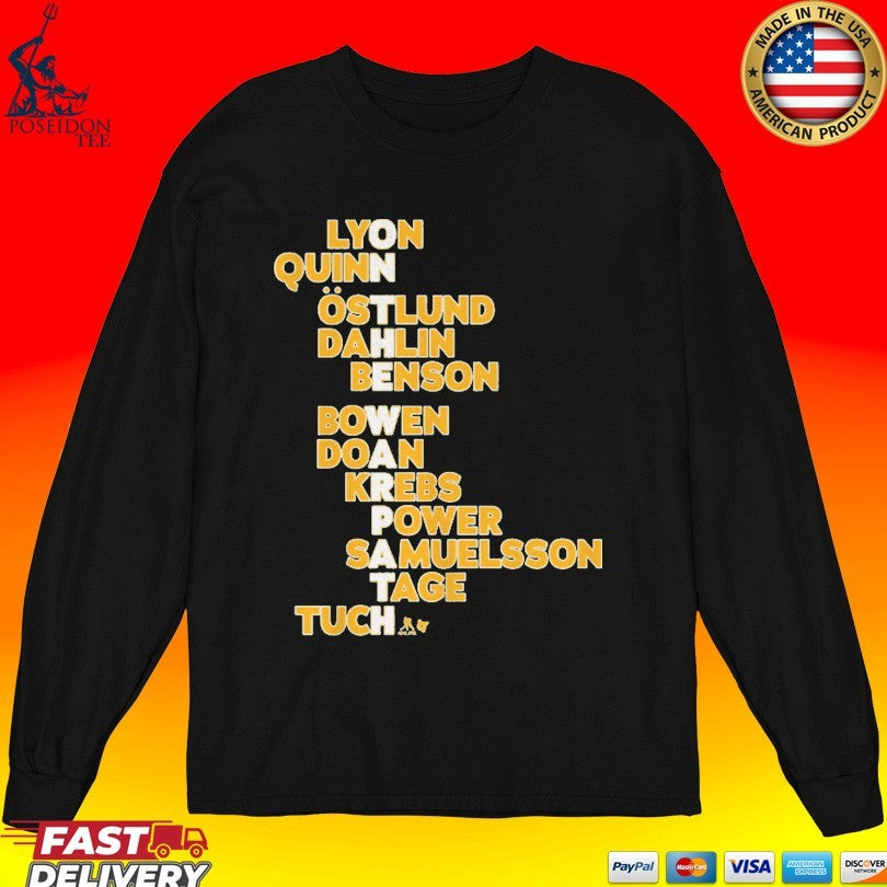 Buffalo Hockey On The Warpath Names 2026 T-shirt