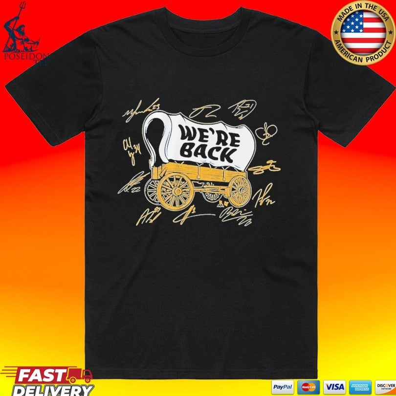 Buffalo Hockey Wagon We’re Back T-shirt