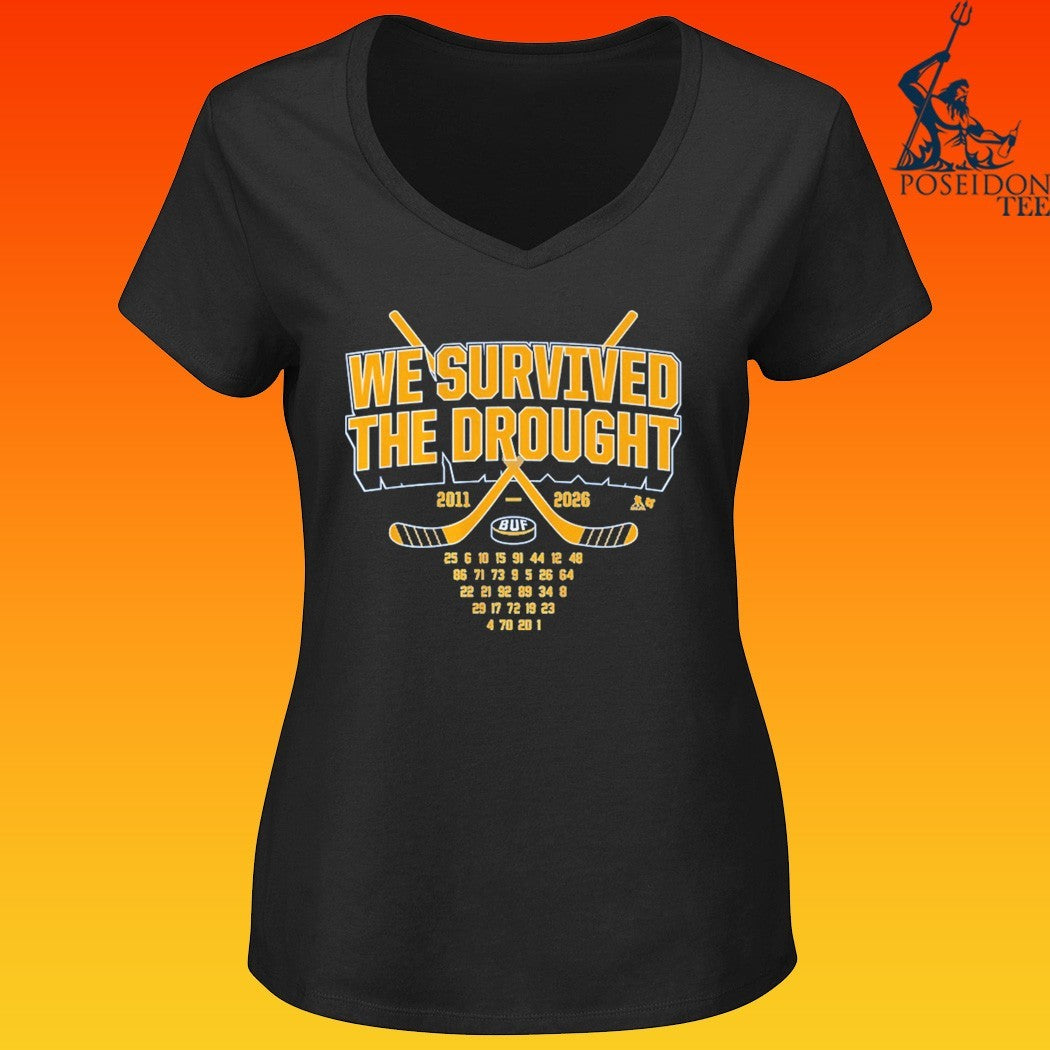 Buffalo Hockey We Survived The Drought 2011 2026 T-shirt