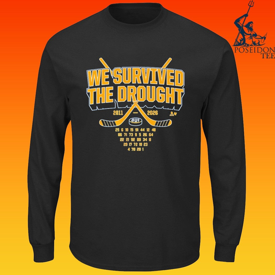 Buffalo Hockey We Survived The Drought 2011 2026 T-shirt