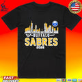 Buffalo Sabres Hockey Skyline City Players Names 2026 T-shirt