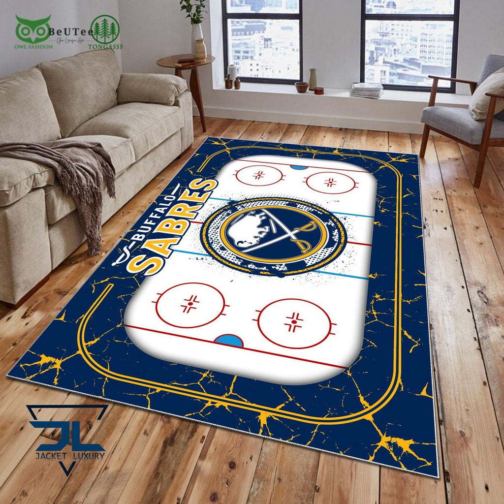 Buffalo Sabres NHL Hockey Team Carpet Rug