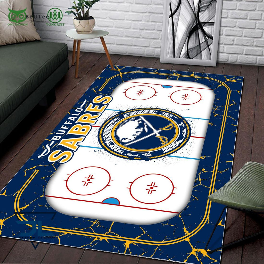 Buffalo Sabres NHL Hockey Team Carpet Rug