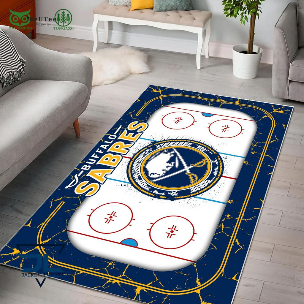 Buffalo Sabres NHL Hockey Team Carpet Rug