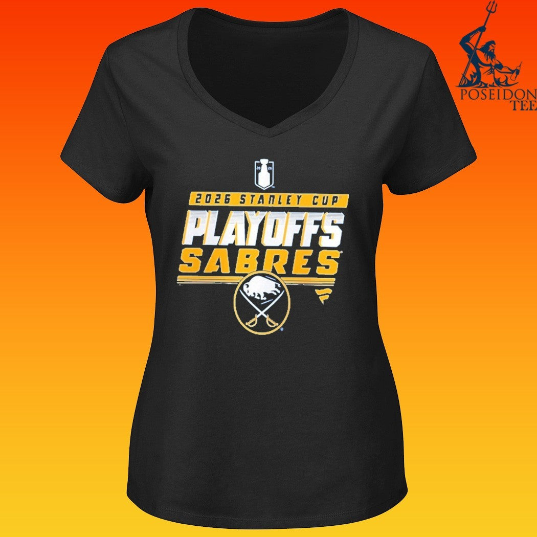 Buffalo Sabres Women’s 2026 Stanley Cup Playoffs T-shirt