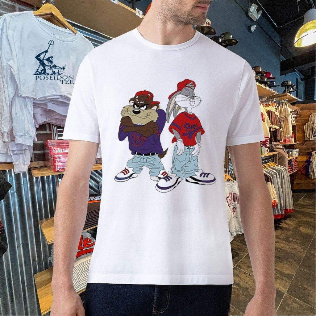Bugs Bunny And Taz Kriss Kross T-shirt