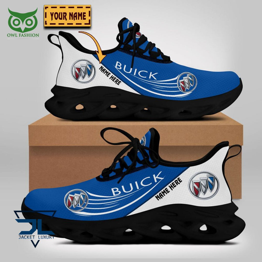 BUICK Car Brand Logo Personalized Max Soul Shoes