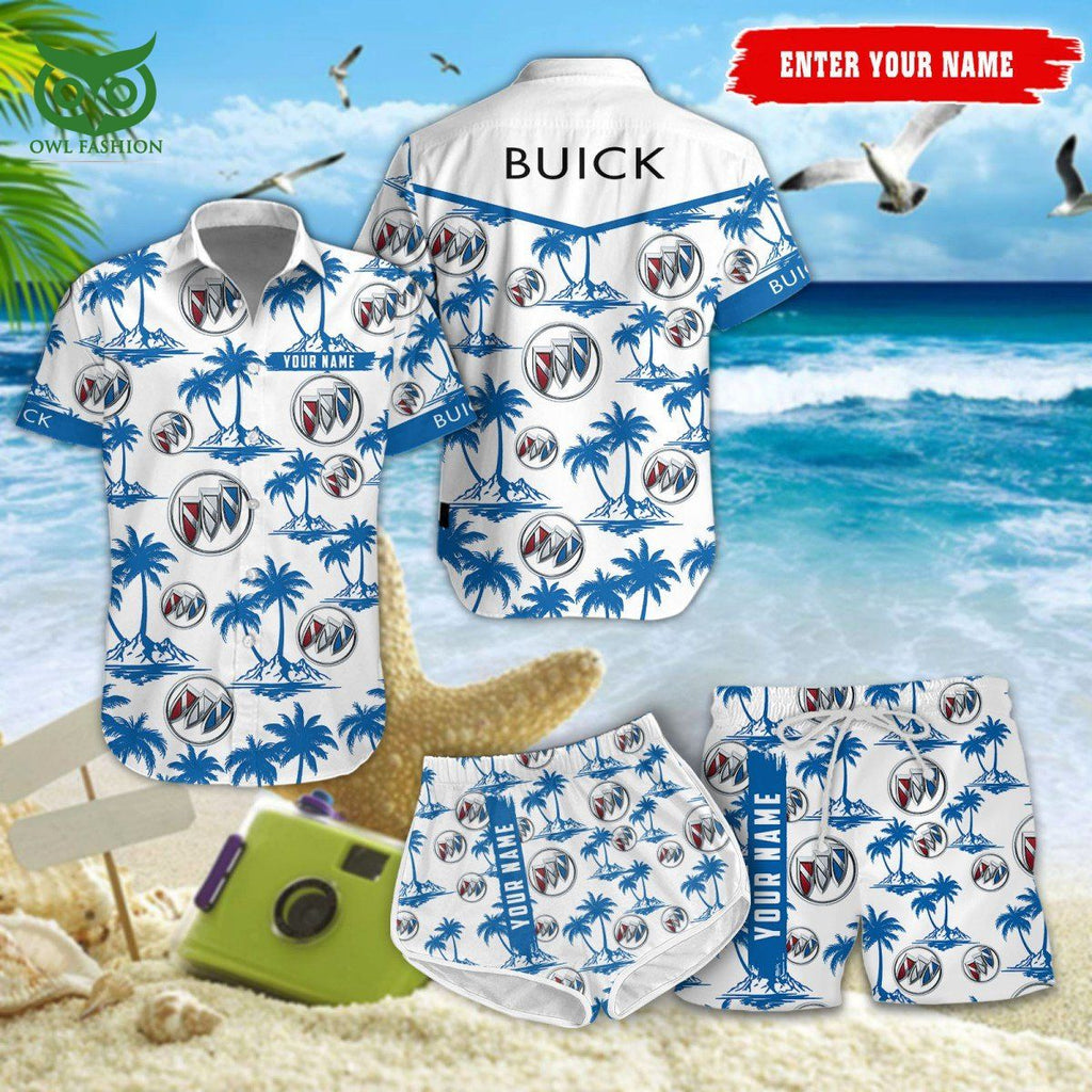 Buick Trending Car Brand Customized Hawaiian Shirt Short