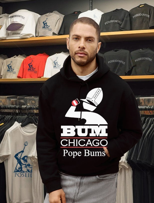 Bum Chicago Pope Bums T-shirt