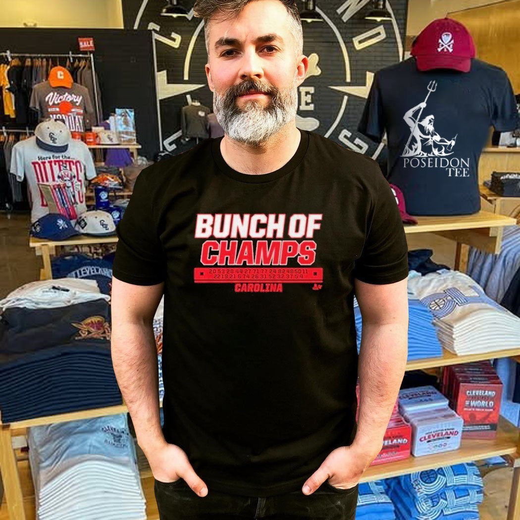 Bunch Of Champs Carolina Hockey Names 2026 Champs T-shirt