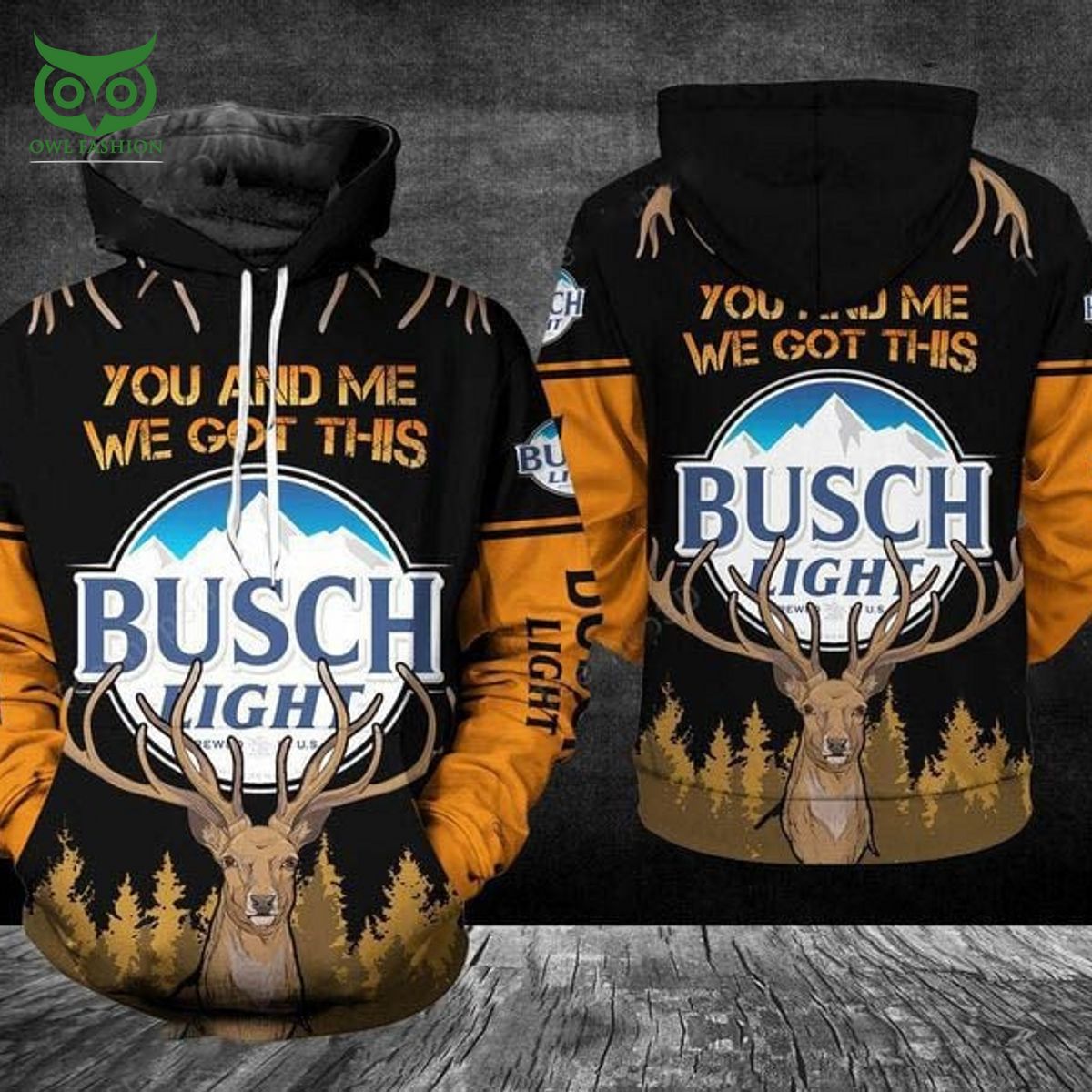 Busch Light You And Me Got This 3D Hoodie