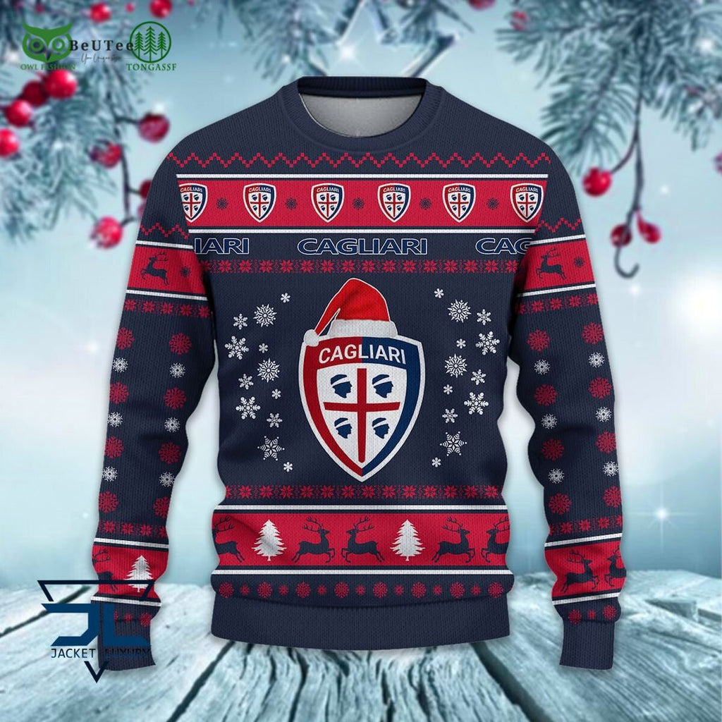 Cagliari Calcio Football Lega Serie A Ugly Sweater