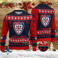 Cagliari Calcio Lega Serie A Champion Ugly Sweater