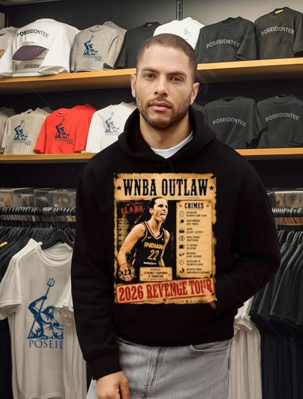 Caitlin Clark Wnba Outlaw 2026 Revenge Tour T-shirt