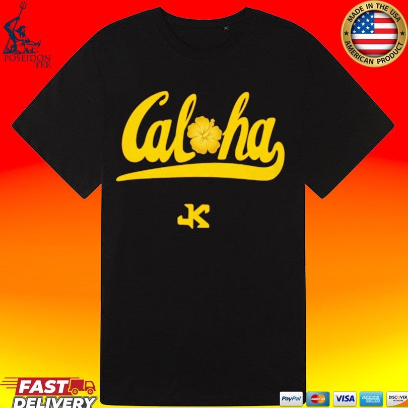 Caloha Cal Qb Jaron Keawe Sagapolutele Island Avenue T-shirt