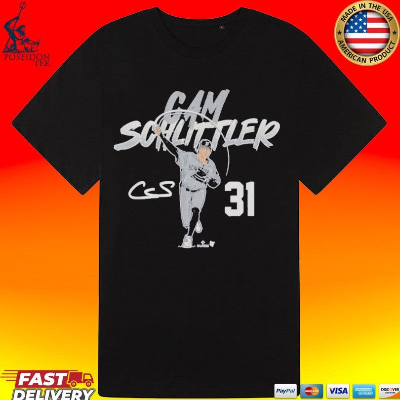 Cam Schlittler Ace Pose Number T-shirt
