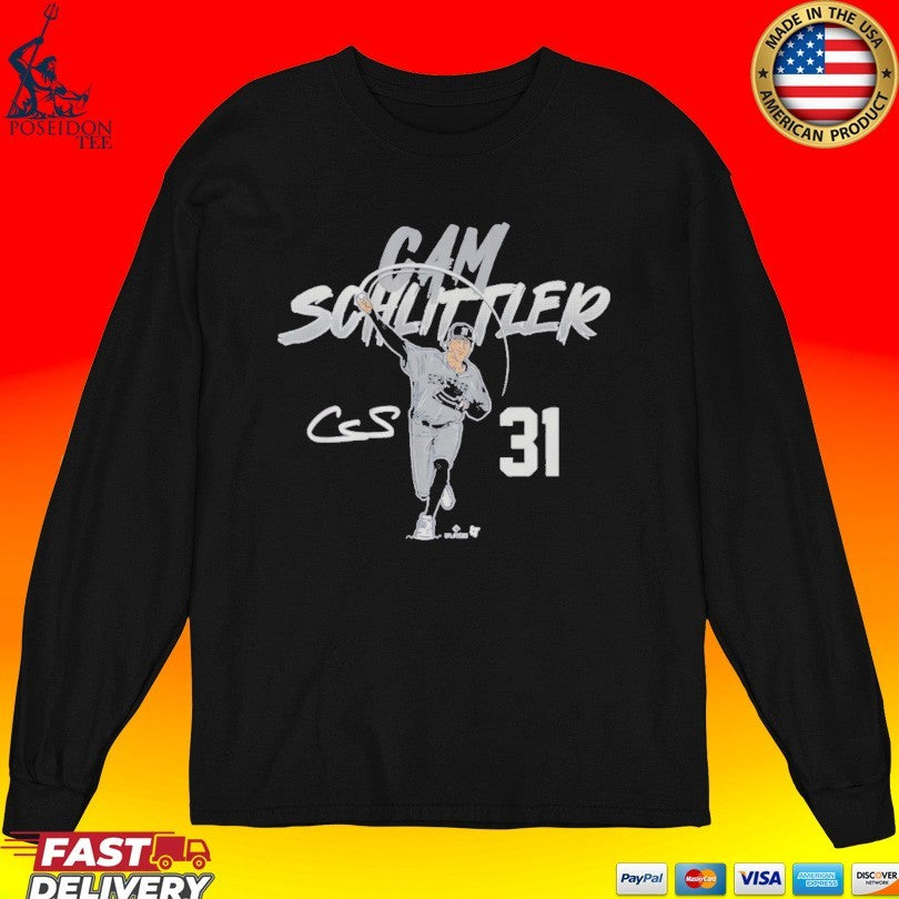 Cam Schlittler Ace Pose Number T-shirt