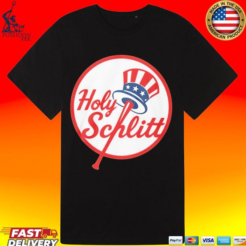 Cam Schlittler Holy Schlitt Logo T-shirt