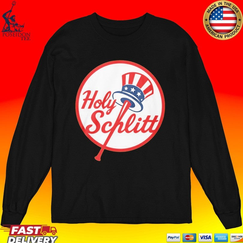 Cam Schlittler Holy Schlitt Logo T-shirt