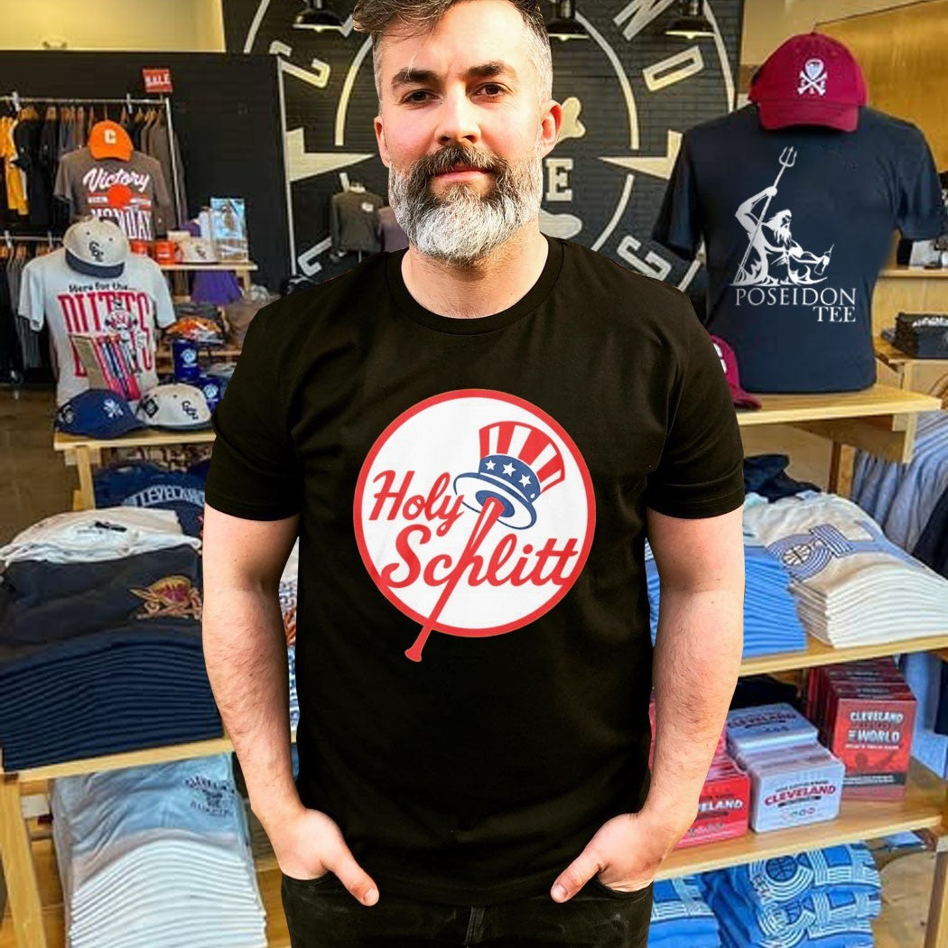 Cam Schlittler Holy Schlitt Logo T-shirt