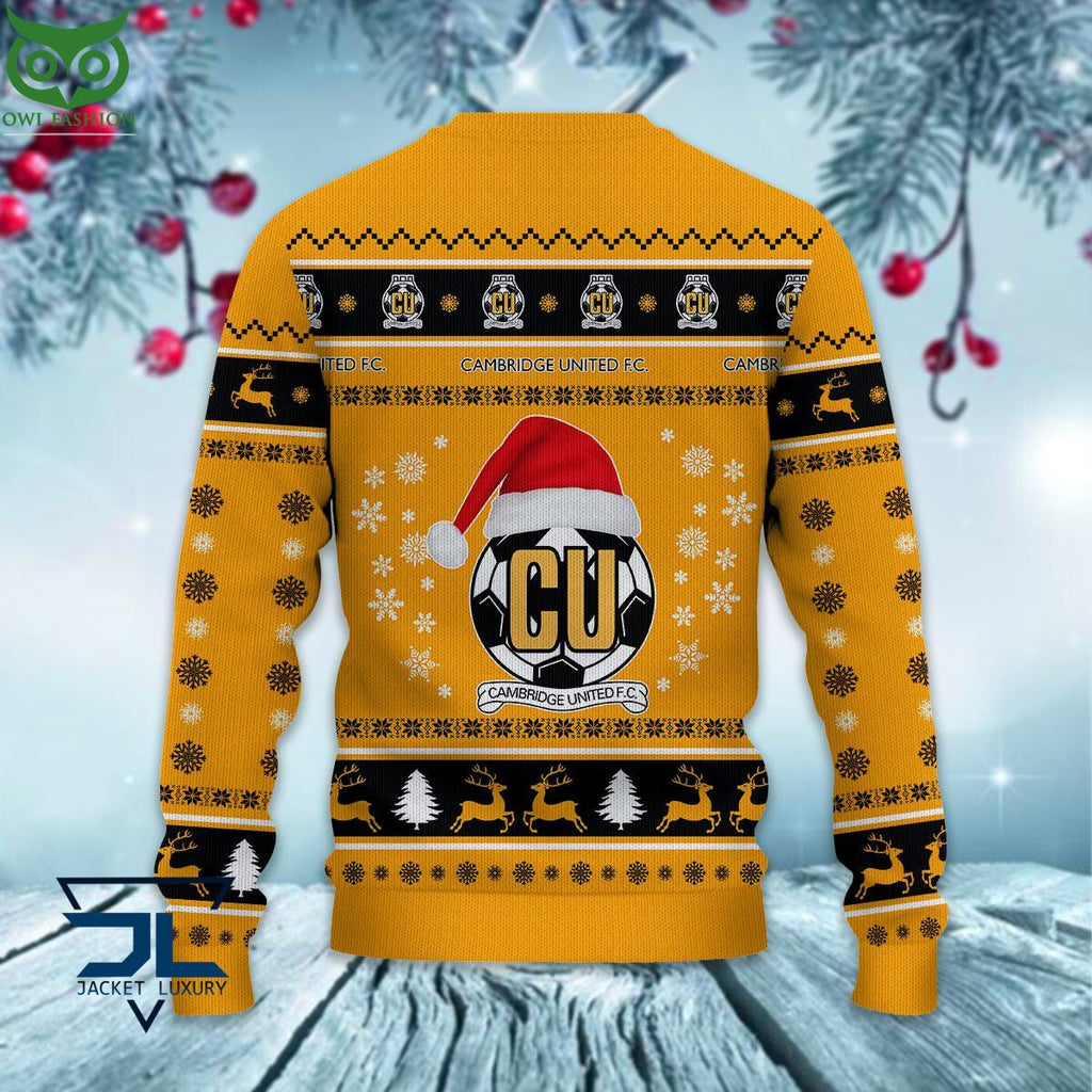 Cambridge United F.C EPL League Cup Ugly Sweater