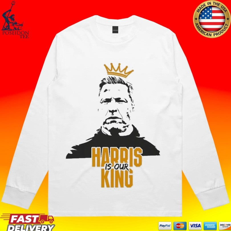 Cambridge United Fc Harris Is Our King 2026 T-shirt