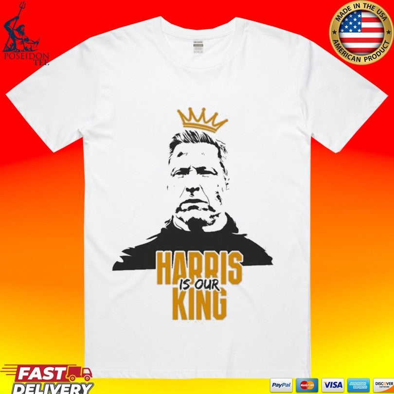 Cambridge United Fc Harris Is Our King 2026 T-shirt