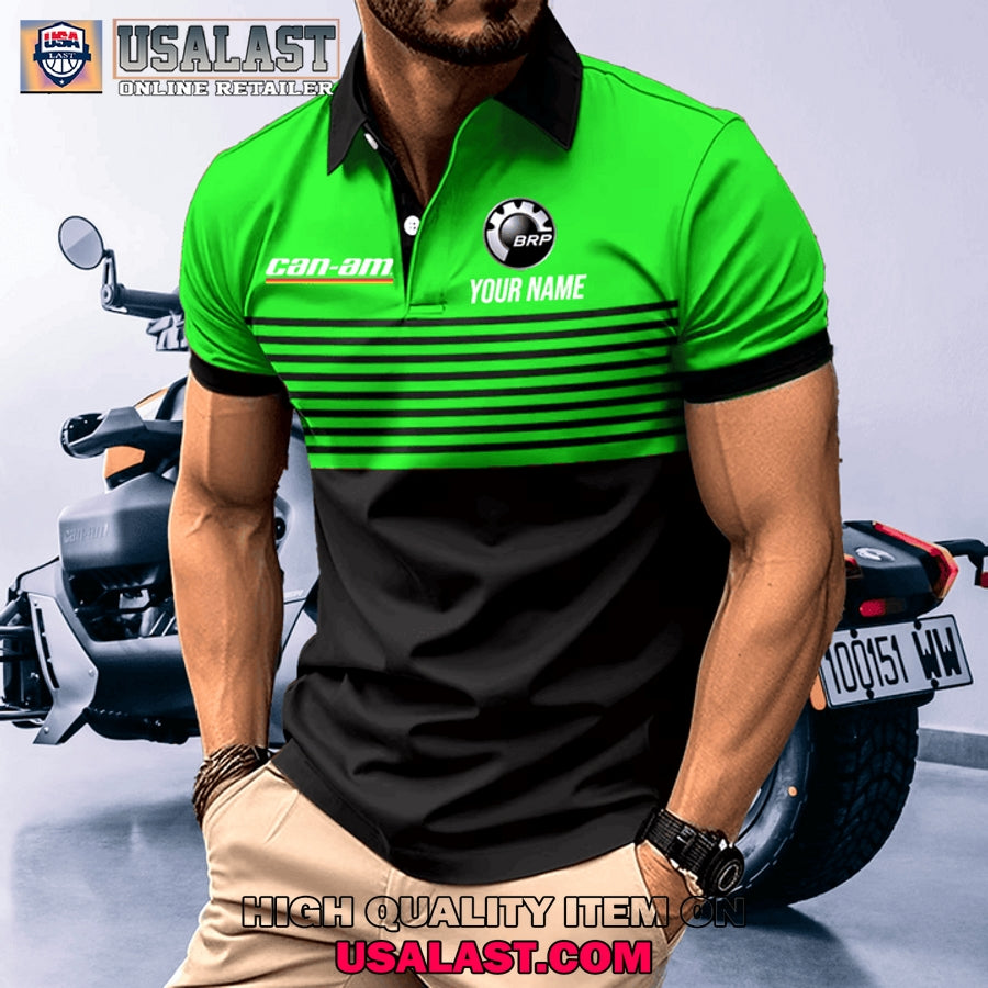 Can-Am BRP Custom Name Men Polo Shirt