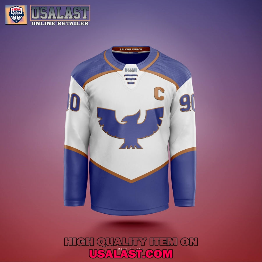 Captain Falcon F-Zero Custom Hockey Jersey
