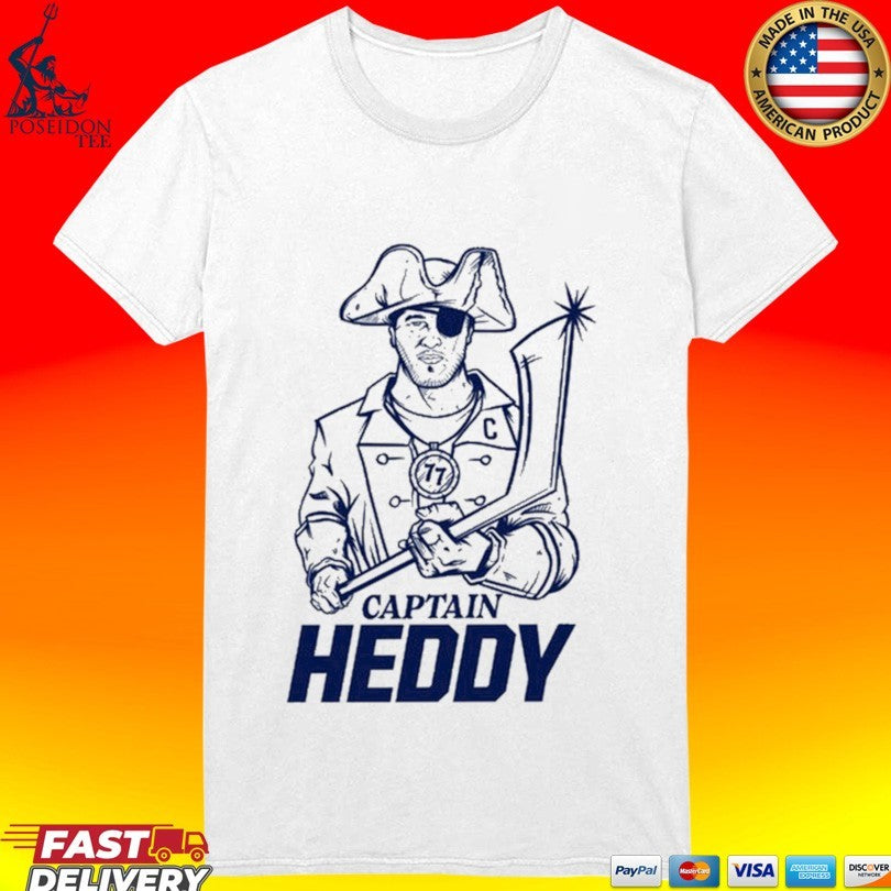 Captain Heddy Go Bolts T-shirt