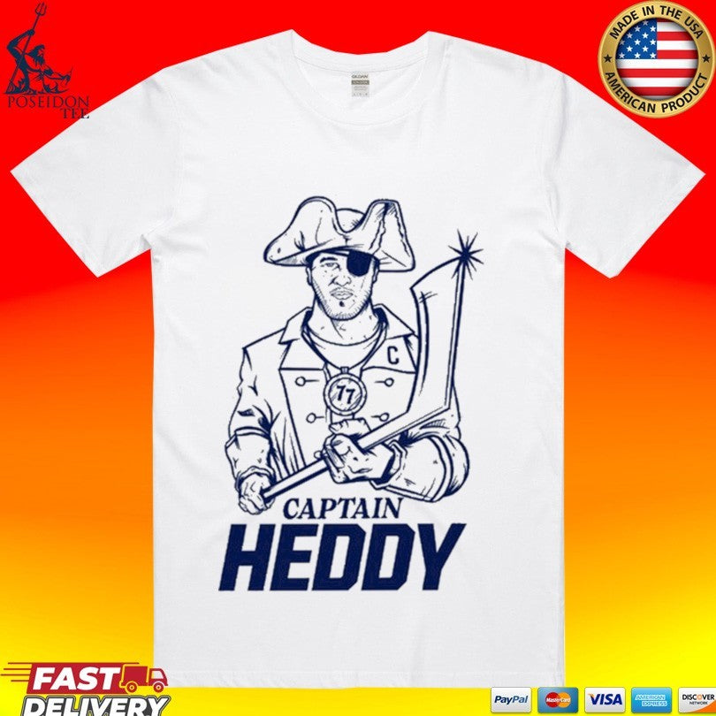 Captain Heddy Go Bolts T-shirt