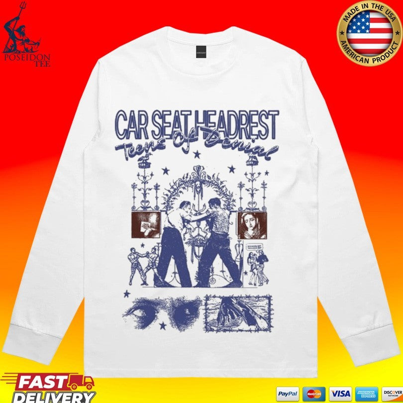 Car Seat Headrest Teens Of Denial 10 Year Anniversary T-shirt