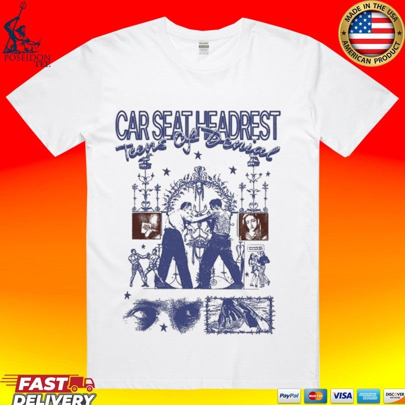 Car Seat Headrest Teens Of Denial 10 Year Anniversary T-shirt