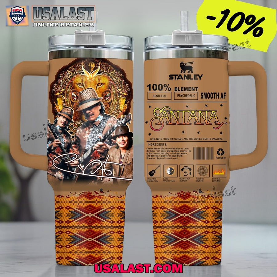 Carlos Santana Premium 40oz Tumbler