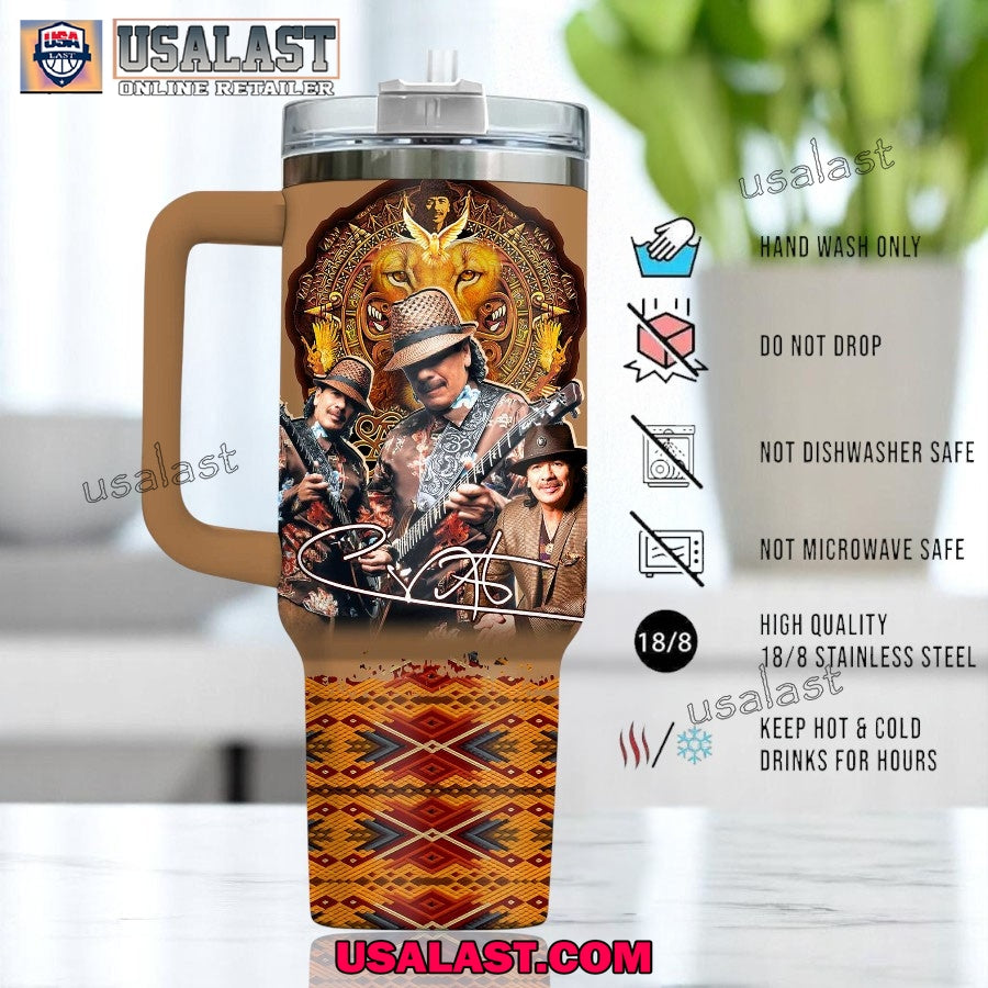Carlos Santana Premium 40oz Tumbler