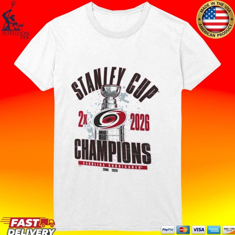 Carolina Hurricanes 2026 Stanley Cup Champions T-shirt
