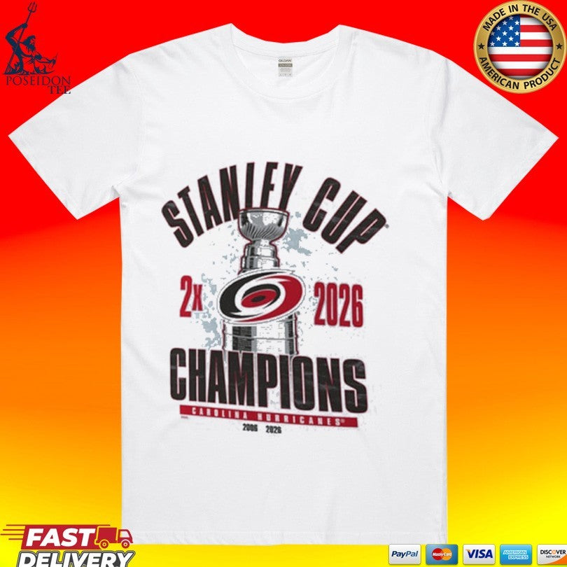 Carolina Hurricanes 2026 Stanley Cup Champions T-shirt