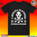 Carolina Panthers 2026 Schedule Release T-shirt
