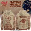 Carolina Panthers Native American Heritage Month Hoodie, Long Pants