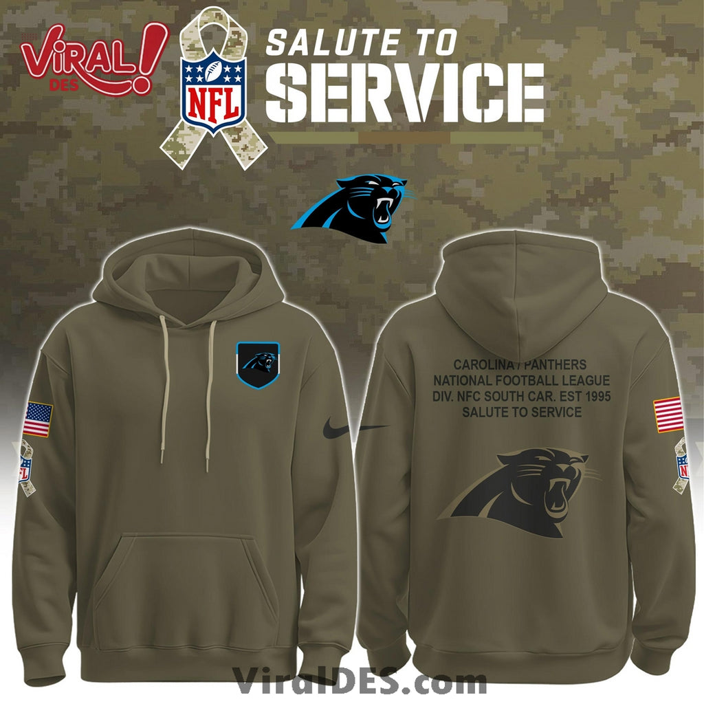 Carolina Panthers Salute To Service Limited Edition Shirt