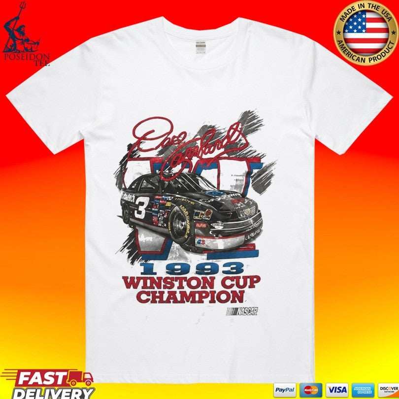 Carson Hocevar 1993 Dale Earnhardt NASCAR Winston Cup Champion T-shirt